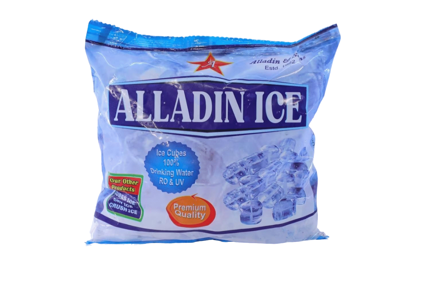 ALLADIN ICE CUBES 500G